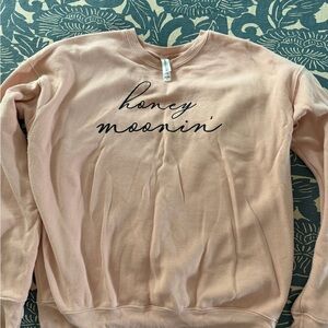 Bella Canvas Peach Crew Neck Sweater